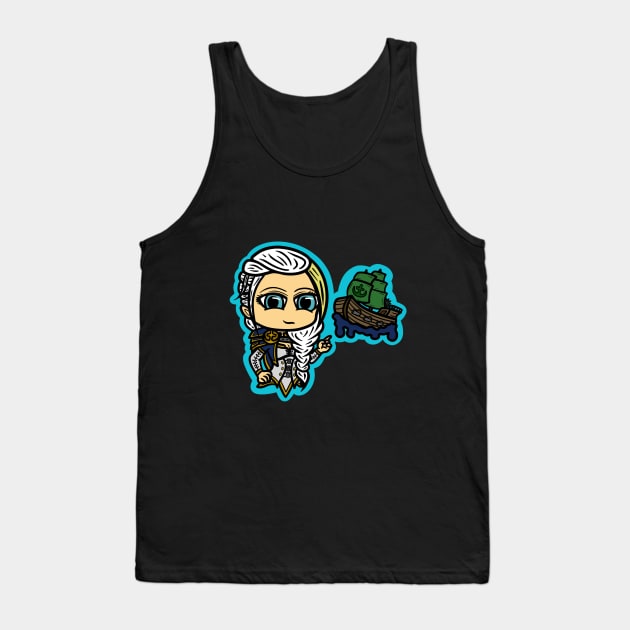 Jaina Proudmoore - Battle for Azeroth Tank Top by Battlesheep